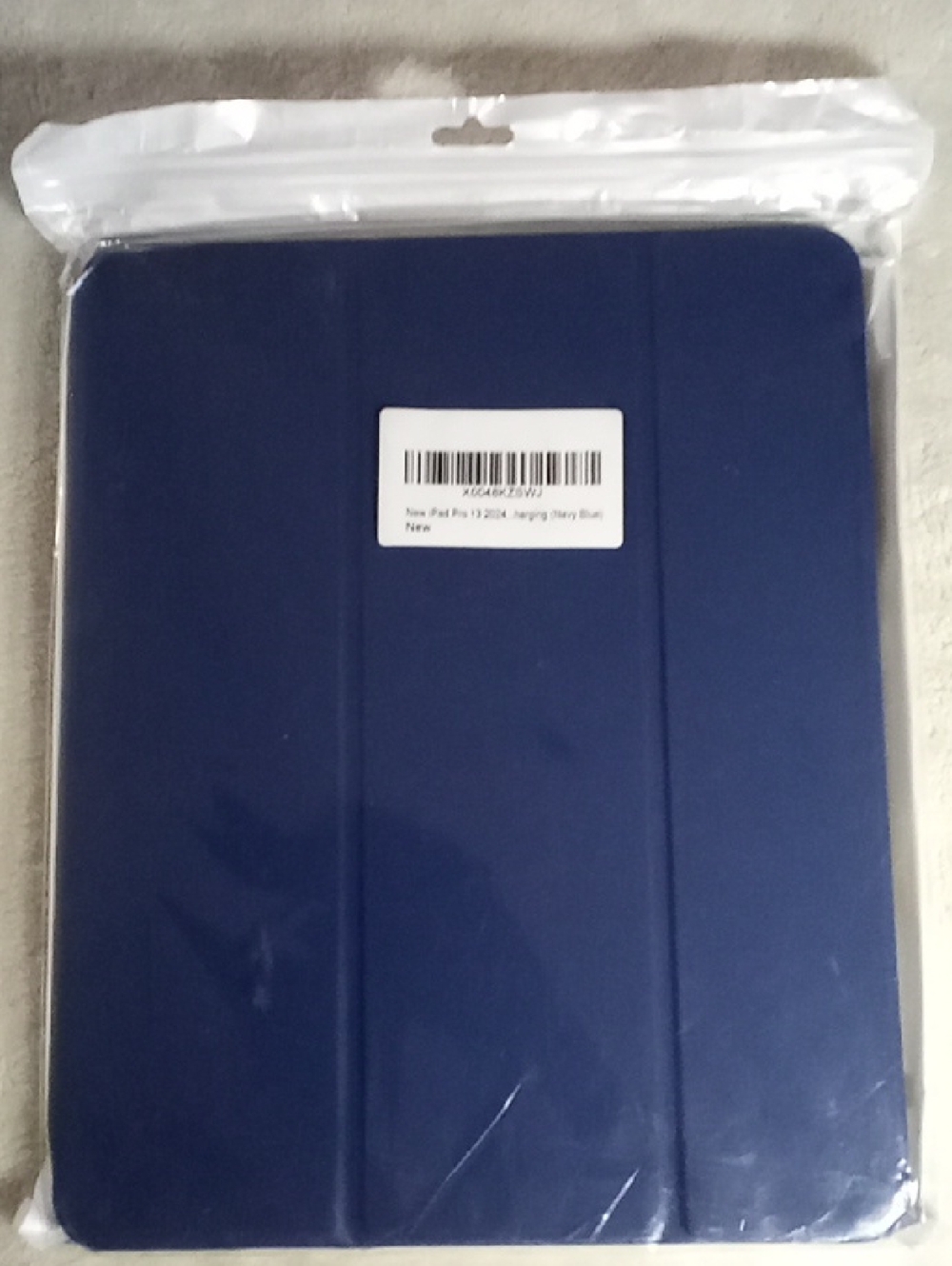 IPAD PRO 13 2024 HARGING NAVY BLUE TABLET PROTECTOR + STAND! BRAND NEW!